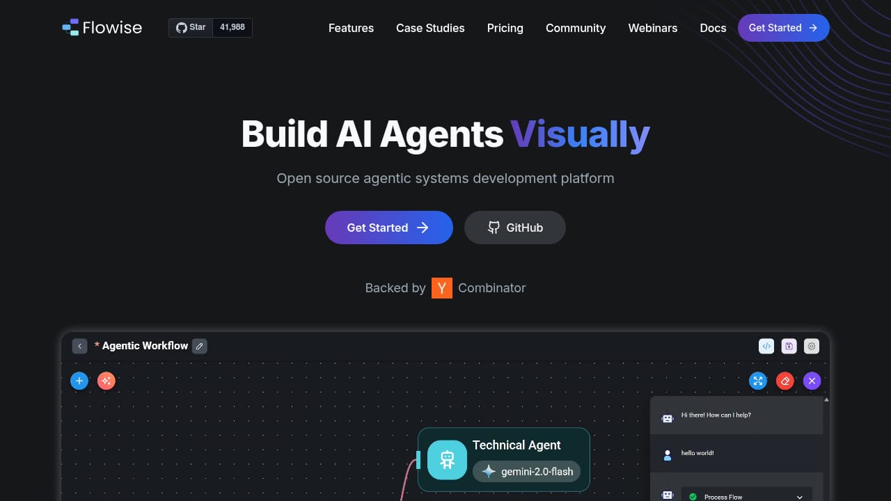 Flowise demo screenshot