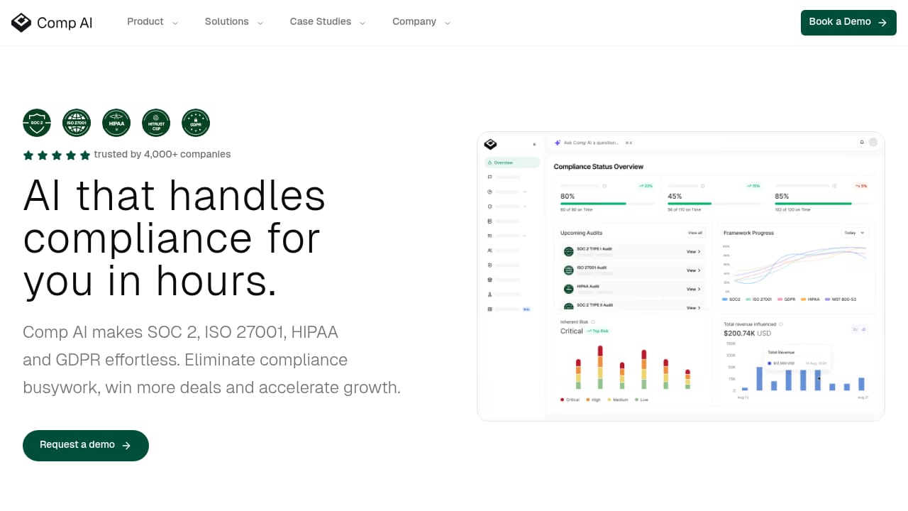 Comp AI demo screenshot